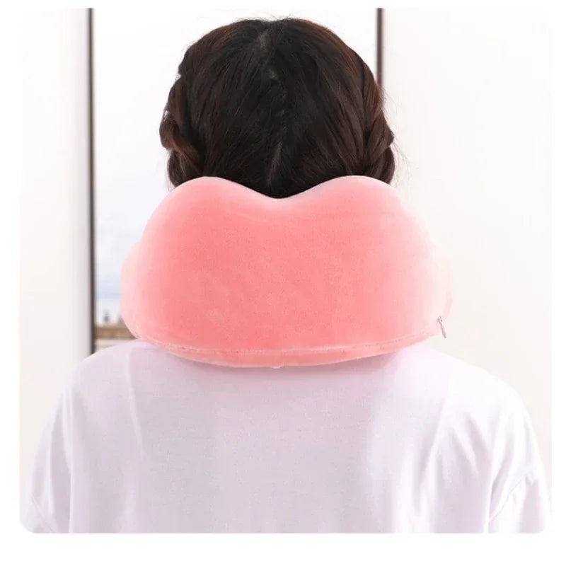 Contour Memory-Foam Travel Pillow