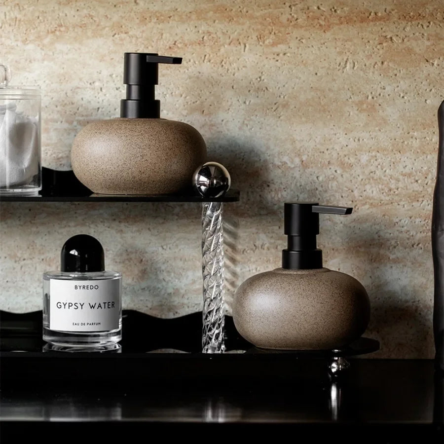 Minimalist Matte Ceramic Soap Dispenser
