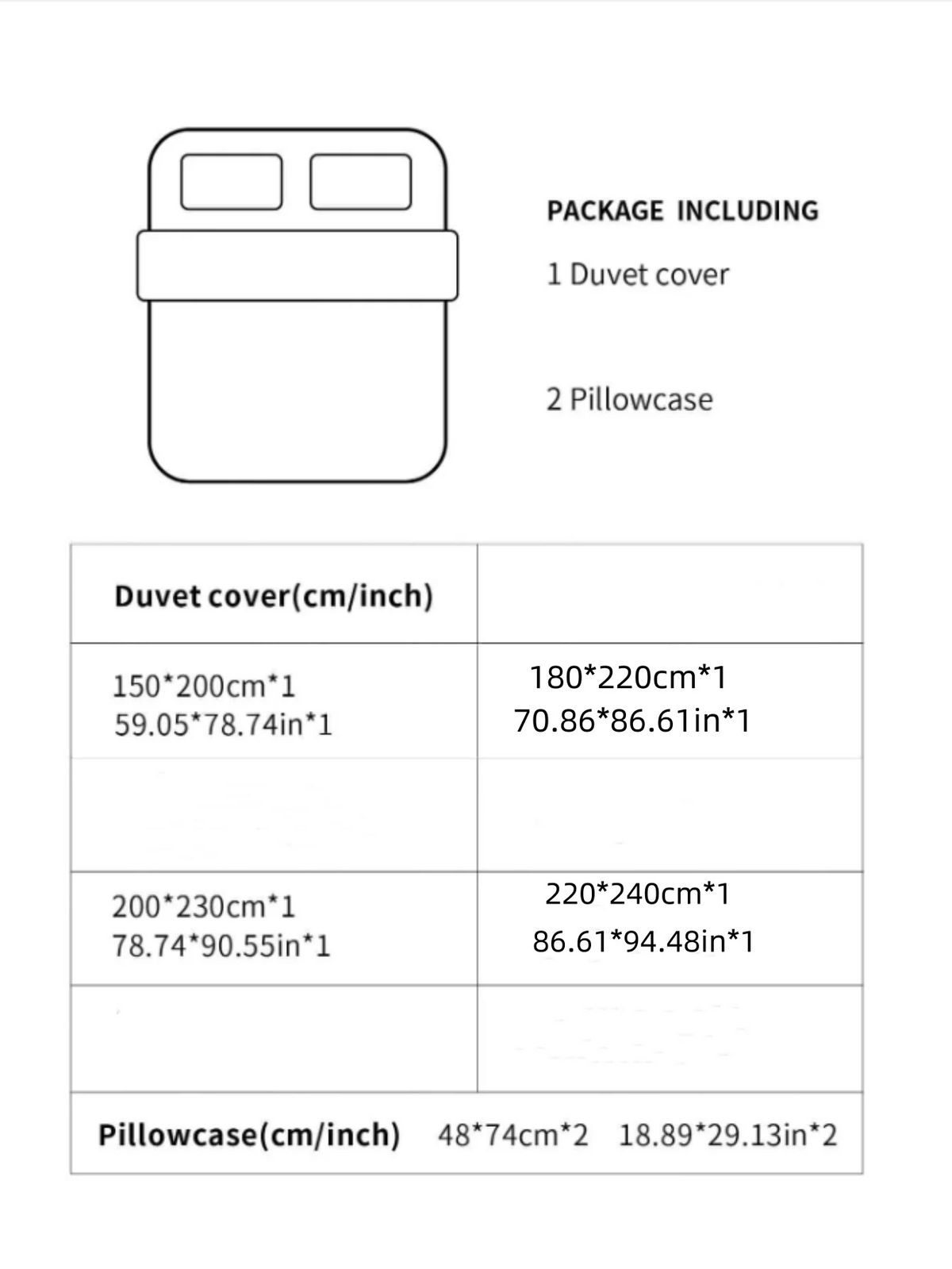 Two-Tone Soft Duvet Cover Set