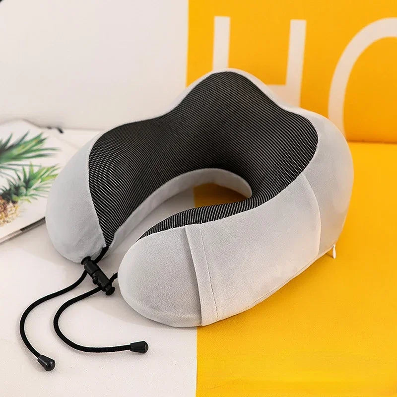 Contour Memory-Foam Travel Pillow