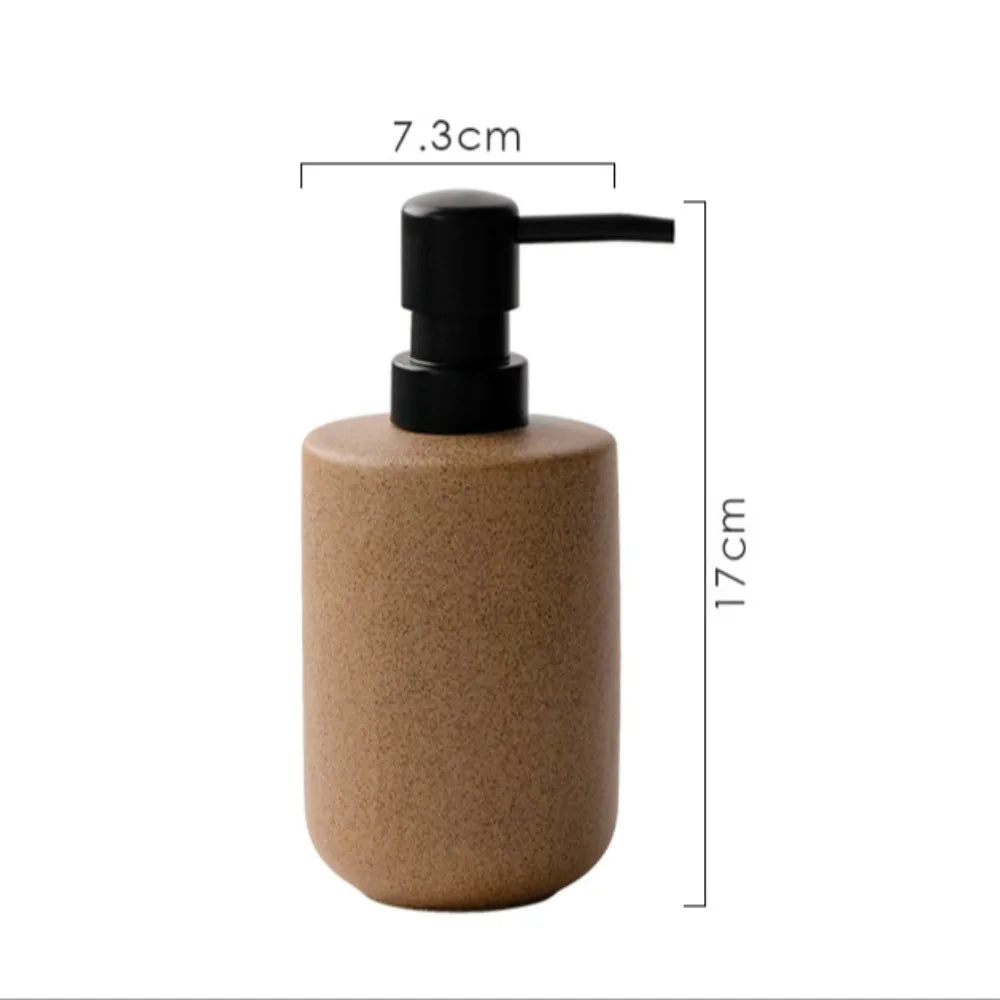 Minimalist Matte Ceramic Soap Dispenser