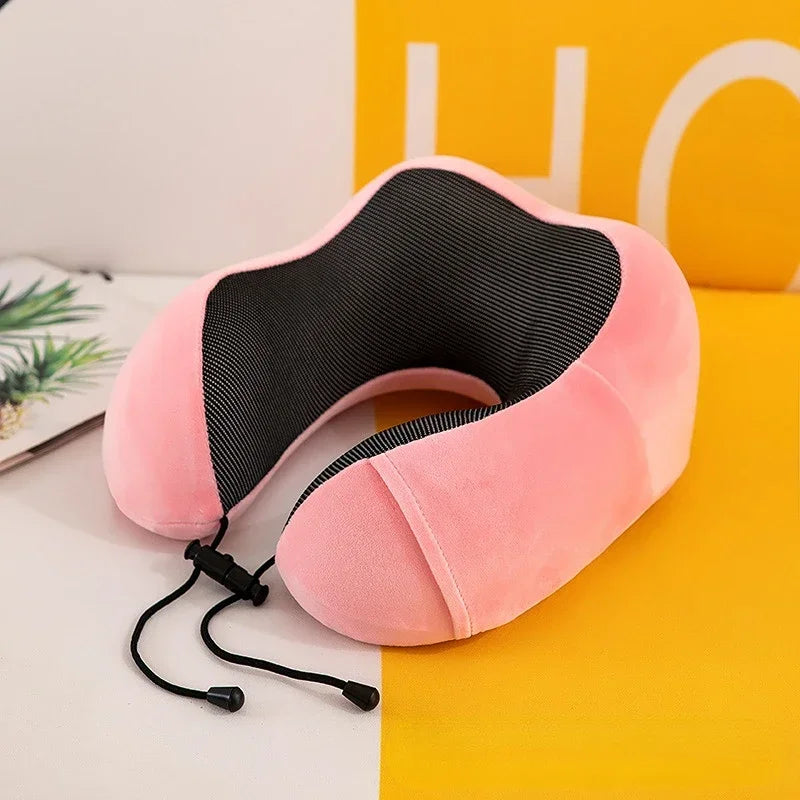 Contour Memory-Foam Travel Pillow
