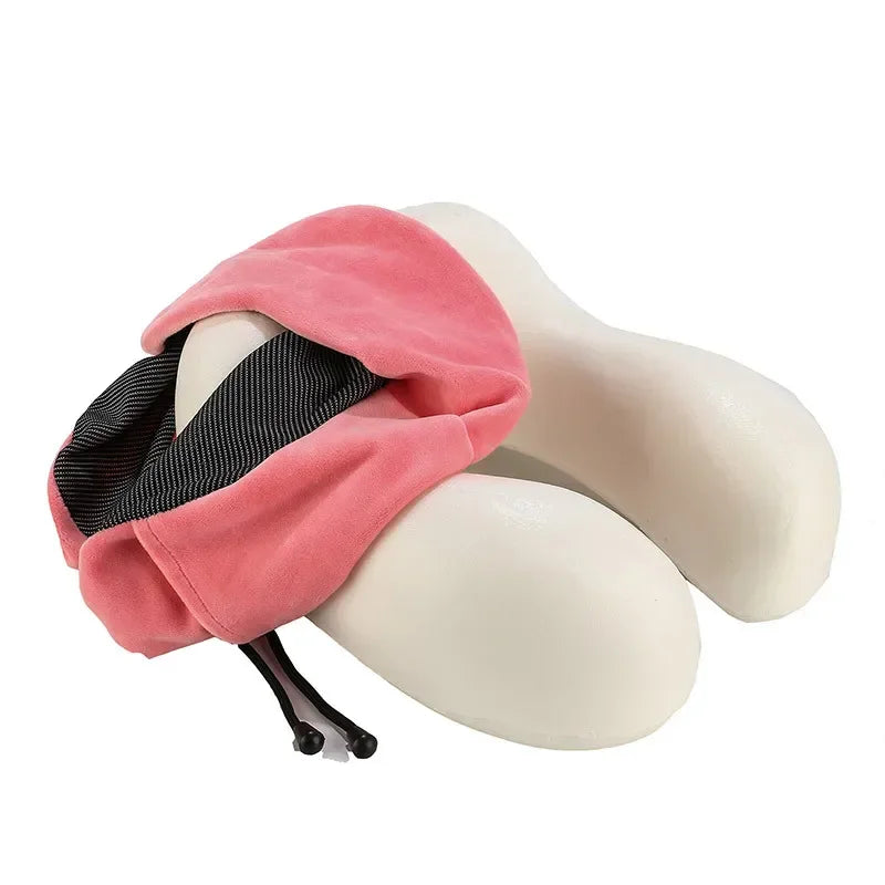 Contour Memory-Foam Travel Pillow