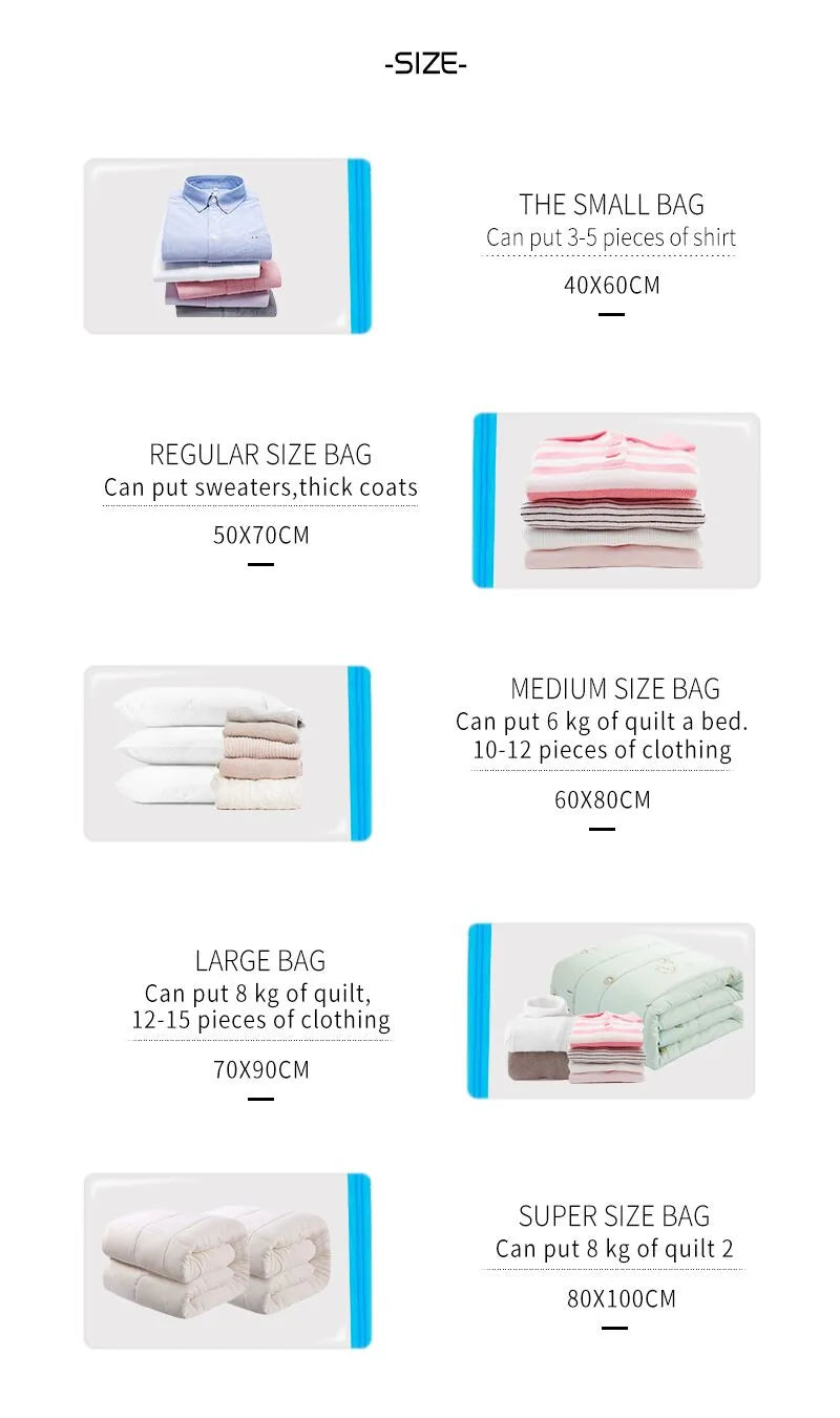 Vacuum storage bag valve and zipper feature detail